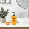 imageJay Franco Disney Minnie Mouse Gingerbread Bathroom Set  2 Piece Collection Includes Lotion Pump and Soap Dish  Christmas and Holiday Bathroom AccessoriesBrown  Mickey Mouse