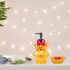 imageJay Franco Disney Minnie Mouse Gingerbread Bathroom Set  2 Piece Collection Includes Lotion Pump and Soap Dish  Christmas and Holiday Bathroom AccessoriesBrown  Minnie Mouse