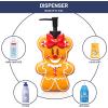 imageJay Franco Disney Minnie Mouse Gingerbread Bathroom Set  2 Piece Collection Includes Lotion Pump and Soap Dish  Christmas and Holiday Bathroom AccessoriesBrown  Minnie Mouse
