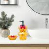 imageJay Franco Disney Minnie Mouse Gingerbread Bathroom Set  2 Piece Collection Includes Lotion Pump and Soap Dish  Christmas and Holiday Bathroom AccessoriesBrown  Minnie Mouse
