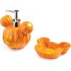 imageJay Franco Disney Minnie Mouse Gingerbread Bathroom Set  2 Piece Collection Includes Lotion Pump and Soap Dish  Christmas and Holiday Bathroom AccessoriesOrange  Mickey Mouse