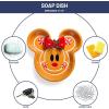 imageJay Franco Disney Minnie Mouse Gingerbread Bathroom Set  2 Piece Collection Includes Lotion Pump and Soap Dish  Christmas and Holiday Bathroom AccessoriesBrown  Minnie Mouse