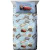 imageJay Franco DisneyPixar Cars Tune Up BlueGray 4 Piece Full Sheet Set with Lightning McQueen ampamp Mater Official DisneyPixar ProductBlue  Cars