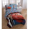 imageJay Franco DisneyPixar Cars Tune Up BlueGray 4 Piece Full Sheet Set with Lightning McQueen ampamp Mater Official DisneyPixar ProductBlue  Cars