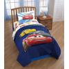 imageJay Franco DisneyPixar Cars Tune Up BlueGray 4 Piece Full Sheet Set with Lightning McQueen ampamp Mater Official DisneyPixar ProductCars Red