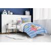 imageJay Franco Marvel Comics Captain America Twin Comforter Set  5 Piece Bed Set Includes Sheet Set ampamp Pillow Covers  Super Soft Avengers Kids BeddingBlue  Little Baby Bum