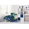 imageJay Franco Marvel Comics Captain America Twin Comforter Set  5 Piece Bed Set Includes Sheet Set ampamp Pillow Covers  Super Soft Avengers Kids BeddingBlue  Minecraft