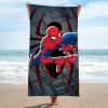 imageJay Franco Minecraft Creeper Kids Bath Pool Beach Towel  Super Soft ampamp Absorbent Blue 100 Cotton Towel Measures 28 x 58Gray  Spiderman