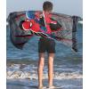 imageJay Franco Minecraft Creeper Kids Bath Pool Beach Towel  Super Soft ampamp Absorbent Blue 100 Cotton Towel Measures 28 x 58Gray  Spiderman