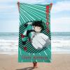 imageJay Franco Minecraft Creeper Kids Bath Pool Beach Towel  Super Soft ampamp Absorbent Blue 100 Cotton Towel Measures 28 x 58Green  My Hero Academia