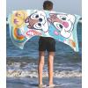 imageJay Franco Minecraft Creeper Kids Bath Pool Beach Towel  Super Soft ampamp Absorbent Blue 100 Cotton Towel Measures 28 x 58Multi  Chip  Dale