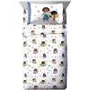 imageJay Franco Disney Encanto Sister Magic Full Sheet Set  4 Piece Set Super Soft and Cozy Kids Bedding  Fade Resistant Microfiber Sheets Official Disney Product