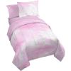 imageJay Franco Marvel Comics Captain America Twin Comforter Set  5 Piece Bed Set Includes Sheet Set ampamp Pillow Covers  Super Soft Avengers Kids BeddingPink  We Wear Cute