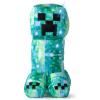 imageJay Franco Minecraft Charged Up Creeper Pillow Buddy  Light up Plush  Super Soft Polyester Microfiber Character Pillow with LED Lights 16 Inches
