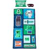 imageMinecraft Creeper 3 Piece Sleepover Set  Cozy ampamp Warm Slumber Bag with Pillow ampamp Eye Mask Official Minecraft Product