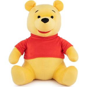 imageJay Franco Disney Winnie The Pooh Pillow Buddy  Super Soft Polyester Microfiber 16 inches Official Disney ProductYellow  Winnie the Pooh