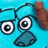 imageJay Franco Disney Lilo ampamp Stitch 3D Snuggle Pillow  Super Soft  Measures 15 Inches Official Disney ProductBlue  Sully