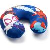 imageJay Franco Disney Stitch Kids Travel Neck Pillow  Soft Polyester Support for Car Airplane ampamp Road Trips  Cute Lilo and Stitch Design  Comfortable Child Neck Support for Ages 310Blue  Spidey and Friends