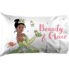 imageJay Franco Disney The Princess and The Frog Beauty ampamp Grace Twin Size Sheet Set  3 Piece Set Super Soft and Cozy Kids Bedding Featuring Tiana  Fade Resistant Microfiber SheetsWhite  Tiana