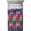 imageJay Franco Fortnite Llama Warhol 5 Piece Full Bed Set  Includes Reversible Comforter ampamp Sheet Set Bedding  Super Soft Fade Resistant Microfiber Official Fortnite Product