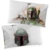 imageJay Franco Marvel Miles Morales Gamerverse Be Greater 1 Single Reversible Pillowcase  DoubleSided Kids Super Soft BeddingWhite  Boba Fett