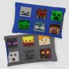 imageJay Franco Minecraft Pixel Friends 1 Single Pillowcase  DoubleSided Kids Super Soft  Bedding Features Creeper Enderman Zombie Skeleton Alex ampamp SteveGreen  Minecraft