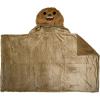 imageJay Franco Star Wars Chewy Hooded Blanket  2in1 Wearable Kids Plush Blanket Featuring Chewbacca  Fade Resistant Polyester 50quot x 30quot Offical Star Wars Product