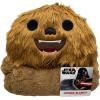 imageJay Franco Star Wars Chewy Hooded Blanket  2in1 Wearable Kids Plush Blanket Featuring Chewbacca  Fade Resistant Polyester 50quot x 30quot Offical Star Wars Product