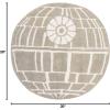 imageJay Franco Wars Classic Death Star Cotton Tufted Bath Rug Gray