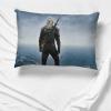 imageNetflix The Witcher Blue Mountains 1 Pack Single Reversible Pillowcase  DoubleSided Super Soft Bedding Features Geralt of RiviaBlue  Witcher