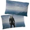 imageNetflix The Witcher Blue Mountains 1 Pack Single Reversible Pillowcase  DoubleSided Super Soft Bedding Features Geralt of RiviaBlue  Witcher