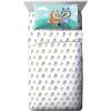 imageJay Franco Bluey ampamp Bingo Twin Size Sheet Set  3 Piece Set Super Soft and Cozy Kids Bedding  Fade Resistant Microfiber Sheets Official Bluey ProductWhite  Bluey