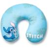 imageJay Franco Disney Stitch Kids Travel Neck Pillow  Soft Polyester Support for Car Airplane ampamp Road Trips  Cute Lilo and Stitch Design  Comfortable Child Neck Support for Ages 310Blue  Stitch