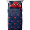 imageJay Franco Marvel Spiderman Saving The Day Microfiber 3 Piece Twin Sheet SetSheet Set  3 PieceTwin