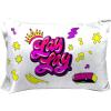 imageJay Franco Minecraft Pixel Friends 1 Single Pillowcase  DoubleSided Kids Super Soft  Bedding Features Creeper Enderman Zombie Skeleton Alex ampamp SteveWhite  That Girl Lay Lay