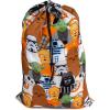 imageJay Franco Star Wars Character Lineup Drawstring Laundry Bag  Oversize Durable StorageTravel Bag for Home or College  Measures 21 x 32 inches Official Star Wars Product