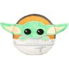 imageJay Franco Star Wars The Mandalorian Baby Yoda Grogu Nogginz Decorative Pillow  Super Soft  Measures 12 Inches Official Star Wars Product