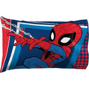 imageJay Franco Marvel Miles Morales Gamerverse Be Greater 1 Single Reversible Pillowcase  DoubleSided Kids Super Soft BeddingRed  Spiderman