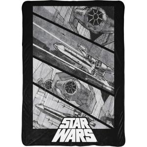 imageJay Franco Star Wars Vehicle Blanket  Measures 60 x 90 inches Bedding  Fade Resistant Super Soft Fleece Official Star Wars Product