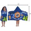 imageJay Franco Blippi Sea Life Kids BathPoolBeach Hooded Towel  Super Soft ampamp Absorbent Cotton Towel Measures 22 inch x 51 Inch Official Blippi Product