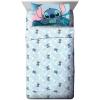 imageJay Franco Disney Lilo ampamp Stitch Floral Fun 6Piece Twin Bedding Bundle Includes Bed Set Throw