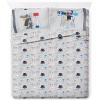 imageJay Franco Kids Comforter Set Includes Sheets and Pillow Covers  Soft and Cozy Bed Set for Stylish Room Decor Dark Blue  Star Wars 7 Piece Full Bedding