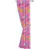 imageJay Franco Kids Window Drapes  4 Piece Curtain Set Includes 2 Tiebacks Beautiful Bedding Room Dcor and Easy Set Up Pink  JoJo Siwa 63 Inch