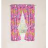 imageJay Franco Kids Window Drapes  4 Piece Curtain Set Includes 2 Tiebacks Beautiful Bedding Room Dcor and Easy Set Up Pink  JoJo Siwa 63 Inch