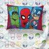 imageJay Franco Marvel Avengers Team 5 Piece Full Bed Set  Includes Comforter ampamp Sheet Set  Super Soft Fade Resistant Polyester  Official Marvel ProductMulti  Avengers