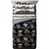 imageJay Franco Marvel Avengers Team 5 Piece Full Bed Set  Includes Comforter ampamp Sheet Set  Super Soft Fade Resistant Polyester  Official Marvel ProductBlack  Monster Jam