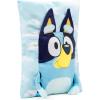 imageJay Franco Marvel Spiderman 3D Snuggle Pillow  Super Soft  Measures 15 Inches Official Marvel ProductBlue  Bluey