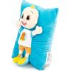 imageJay Franco Marvel Spiderman 3D Snuggle Pillow  Super Soft  Measures 15 Inches Official Marvel ProductBlue  Jj