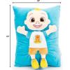 imageJay Franco Marvel Spiderman 3D Snuggle Pillow  Super Soft  Measures 15 Inches Official Marvel ProductBlue  Jj