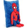 imageJay Franco Marvel Spiderman 3D Snuggle Pillow  Super Soft  Measures 15 Inches Official Marvel ProductBlue  Spiderman